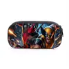 Nueva Estuche de Lápices de Deadpool y Wolverine Estudiante Gran Capacidad Caja de Papelería Genial Poliéster Resistente al Desgaste Estuche de Lápices de Almacenamiento Lote