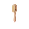 Set de Cepillo y Peine para Bebé Más Vendido en Amazon Cepillo para el Cabello de Recién Nacido con Cerdas Suaves, Cepillo de Pelo de Cabra Natural