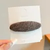 2026 Novo Grampo de Cabelo Versátil Outono Inverno para Mulheres Marrom Ursinho Clip Bico de Pato Acessórios de Cabelo Exquisite Retro BB Clip Acessórios de Cabelo Presilha