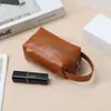 Nueva bolsa portátil de PU para labiales, bolsa de maquillaje, mini bolsa de almacenamiento para labiales, joyería, cable de datos y bolsa de almacenamiento para llaves