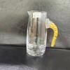 Taça de Cristal K9 Folha de Ouro Gota de Água Taça de Vinho Branco Taça de Vinho Pequena Copo de Dose Copo de Licor Conjunto Dispensador de Vinho Iceberg Jinshan