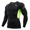 Leggings térmicas de inverno para fitness e esportes, camada de base masculina de alta elasticidade com forro de fleece para corrida e basquete, conjunto de roupa íntima para treinamento e modelagem corporal