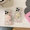 Funda magnética linda de dibujos animados 16Promax para Apple 15Pro soporte magnético 14 Pro13Promax