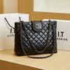 Bolsa Feminina de Grande Capacidade 2025 Nova Moda Versátil Bolsa de Ombro Transversal Bolsa Grande Bolsa Tote Feminina