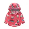 Ropa Infantil Ropa de Neopreno Forrada de Polar para Niños Primavera y Otoño Cortavientos para Bebé Abrigo de Polar con Capucha para Niños Grandes Moda Estilo Occidental