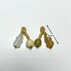 Ágata Blanco Natural Vaina de Loto Cuentas Sueltas DIY Pulsera para Mujer Joyería Estilo Mismo que TikTok Accesorios Material Venta Directa de Fábrica