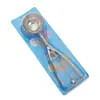 Cuchara para Helado de Acero Inoxidable Cuchara para Cavar Helado Cuchara para Cavar Fruta Sacabolas para Postres de Cocina Sacabolas para Sandía Multifuncional