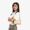 2025 Nueva Moda Tendencia Retro Bolso de Paja Forma de Dumpling Versátil Gran Capacidad Bolso de Hombro Bolso Tejido a Mano Bolso para Mujer