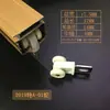 Roda para trilho de cortina roda de pendurar roda de pendurar polia roda de anel de aço inoxidável roda de trilho guia antiga acessórios materiais auxiliares espessado