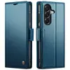 Adecuado para Samsung A57 Funda Antirrobo para Teléfono Móvil, Galaxy A27 Funda de Cuero con Tarjetero Plegable RFID, A37 Funda Protectora