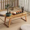 Mesa de centro pequeña china mesa de mirador mesa para uso doméstico mesa Kang mesa pequeña de tatami dormitorio sala de estar sentarse en el suelo mesa baja