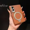 Aplicable a Samsung Zfold8 Funda para Teléfono Plegable de Doble Eje Metal 360 Soporte Fold8Ultra Resistente a Caídas Funda de Cuero