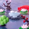 Micro-Paisaje de Musgo Creativo Dibujos Animados Jardín Miniaturas DIY Jardinería Paisajismo Decoraciones de Nicho de Alta Gama Pequeños Adornos