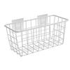 Venta al por mayor del fabricante Cesta de almacenamiento Arte de hierro Marco de almacenamiento de archivos de escritorio Caja de almacenamiento de suministros de oficina Cesta de almacenamiento Moderna Simple