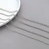 Corretivo de Cor Extensão Corrente Aço Inoxidável Cor Aço Dourado Corrente de Cauda Feito à Mão DIY Colar de Pérolas Pulseira Acessórios de Joias