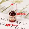 Salsa de Soja Vinagre Salsa de Ostras Botella Crema Gel Funda para Teléfono Colgante Llavero Tarjeta para el Cabello diy Accesorios de Resina Venta al por Mayor
