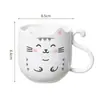 Cepillo Taza Gato Lindo Animal Pequeño Hogar Expresión Dibujos Animados Lindo Taza Cepillo de Dientes Adulto Plástico Personalizado Taza para Lavar