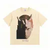 Camiseta de Algodón Puro Transpirable Estampado Vintage Hip-Hop Hardcore Eminem Transfronteriza Europea y Americana Estampado Directo