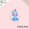 Linda Niña Ángel Accesorios de Resina Pegamento Crema Accesorios de Resina DIY Funda de Teléfono Pasador Imán para Nevera Llavero