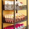 Estante de Exhibición para Snacks, Popular Estante Móvil Pequeño para Alimentos y Bebidas en Supermercados, Exhibidor de Múltiples Niveles para Mostrador de Caja de Tiendas de Conveniencia