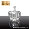 Taza de Cristal para Velas Yurta Mongol, Popular Portavelas Vacío para Aromaterapia con Tapa, Frasco Romano de Vidrio para Difusor DIY Casero