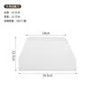 Raspador de PP Herramienta para Hornear Raspador Trapezoidal Pequeño de Plástico Espátula de Plástico Cortador de Masa Raspador de Arroz y Fideos