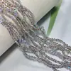 Cuentas de Vidrio de Grava Asimétricas de Cristal Triangular Cuentas de Cristal DIY Cuentas Sueltas Pulsera Collar Accesorios para Ropa