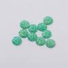 Spot 12mm broca de resina redonda Gypsophila broca de fundo plano minério cluster de cristal côncavo e convexo acessórios de jóias DIY broca de proteção ambiental