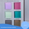 Acabamento Personalizado, Vidro Colorido de Alta Qualidade, Porta-Retratos Personalizados de Várias Cores, Impressão de Fonte de Logo