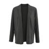 Cárdigan Casual para Mujer en Verano con Bolsillos Laterales, Cárdigan Delgado tipo Papel con Protección Solar, Top Chaqueta Estilo Old Money Ins