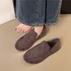 Mocasines para mujer con forro de polar, estilo 'old money', nueva colección Otoño/Invierno 2026, sin cordones, fáciles de poner, cálidos, de suela plana y con plantilla acolchada