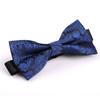 Traje con toalla de bolsillo de pajarita Moda coreana Corbata de novio Boda Negocios Pajarita de mariposa para hombre Caja de regalo Moda