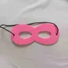 Máscara de maquillaje infantil de Halloween de un solo color, antifaz, máscara gruesa de fieltro, máscara facial de fieltro para disfraz de fiesta