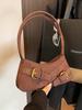 Bolso de Moda Casual Gran Capacidad para Mujer Bolso de Hombro Estilo Retro Moderno Bolso de Hombro para el Trabajo en la Axila Comercio Exterior Transfronterizo
