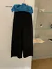 EN.EN2026 Pantalones casuales de pierna ancha rectos adelgazantes, versátiles, relajados, estilo coreano minimalista, para otoño, para mujer E11054