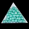Cuentas Redondas de Imitación Perla Coloridas Lacadas en Vidrio de 8 mm con Agujeros, Materiales para Cuentas Sueltas al por Mayor, Materiales para Pulseras y Collares DIY