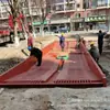 Calha Móvel para Lavagem de Carros Tipo Barco Shandong 13m 16m Fosso de Lavagem de Carros de Aço Lavador de Carros Totalmente Automático por Indução