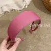 Diadema de Color Caramelo a Rayas Estilo Coreano Borde Ancho Nueva Elegante Pinza para el Cabello Simple Versátil Diadema de Gama Alta Accesorios para el Cabello