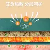 Manta Eléctrica de Moxibustión Rellena de Lana de Moxa Añeja, Compresa Caliente de Moxa, Manta Eléctrica Calefactora para Otoño e Invierno, Manta de Moxibustión con Temperatura Controlada al por Mayor