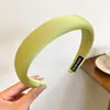 Cor Dopamina Aro de Cabelo de Aba Larga para Mulheres Topo Craniano Alto Pressão Cartão de Cabelo Verão Doce Bonito Faixa de Cabelo Acessórios de Cabelo com Sensação Avançada