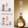 Botella de Relleno de Perfume de 10 ml con Relleno Inferior, Botella de Perfume Portátil de Cuero de Relleno Directo, Botella Vacía Pequeña de Muestra para Relleno de Viaje