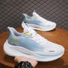 Zapatos Deportivos Nuevos de Primavera y Otoño para Hombre, Ligeros de Malla Transpirable de Suela Blanda Tejido Fly-Knit Zapatos para Correr de Estudiante, Zapatos Casuales de Moda para Hombre