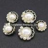 Metal Bucklo Pearl point diamante costura à mão fivela casaco casaco jaqueta cheongsam suéter camisa Xiaoxiang Hong Kong estilo botão