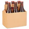 Cajas de Cartón Personalizadas para Bebidas de Cerveza, Cajas de Regalo de Papel Kraft, Cajas Blancas de Cartón Corrugado Personalizadas para Botellas