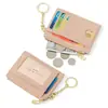 Almacenamiento Transfronterizo Llavero Portátil para Viajes Cartera para Monedas Ranura Múltiple Creativa para Tarjetas Simple para Mujer Venta al por Mayor Mini Portatarjetas