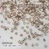 Zircônia Quadrada Brilhante para Nail Art Strass de Fundo Plano Ornamentos Novo Mini Translúcido Champagne Doce de Rocha Strass para Unhas Postiças DIY