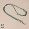 Corda da Sorte Nó de Lótus Tecida à Mão Pingente Amuleto de Buda Corda Ajustável Cordão de Thangka do Tibete Corrente de Amuleto de Buda Tailandês