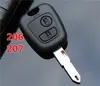 Carcasa de Llave de Coche de Repuesto Original para Citroen 206 208 307 308 Control Remoto Recto