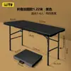 Mesa Plegable 1.2m Portátil Exterior Plástico Mesa Plegable para Puestos de Mercados Nocturnos, Fabricante Venta al por Mayor Mesa Plegable para Puestos