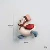 Estilo Floresta Gato Urso Retro Boneca Fofa Bordado Pônei Artesanal Estilo Artístico Enfeites Decorativos Acessórios